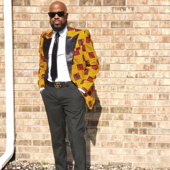 mens chitenge jackets